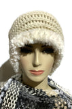 THE VANILLA ALPACA HAT, crochet slouchy hat, woman's size 24, a must have for cold weather, X-mas gift, beanie hat,