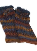 The Blue Andes leg warmers, rust gold, brown, purple, blue pair leg-warmers, crochet, woman size,  cold weather, holiday gift,